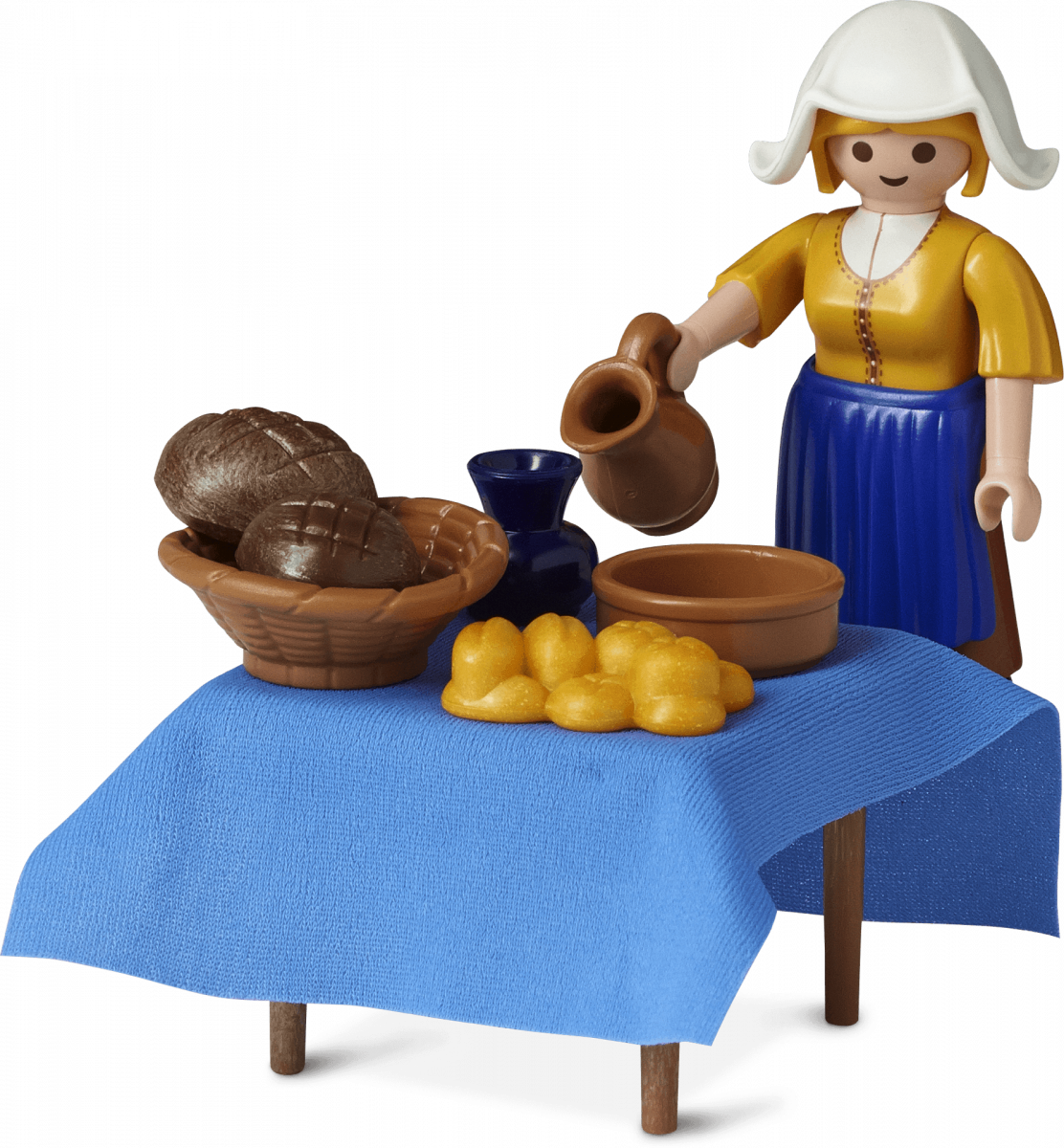 A Playmobil version of Vermeer's The Milkmaid