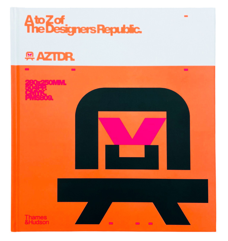 Cover art for the A-Z of the Designers Republic