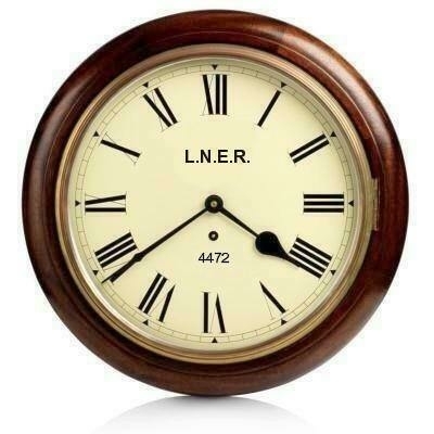 Clock Railway LNER 