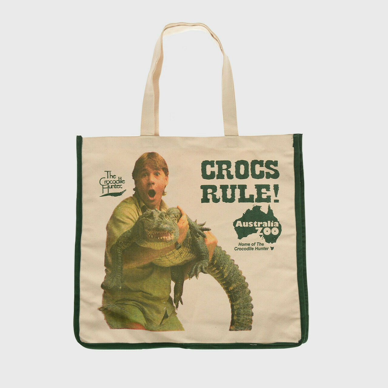 Crocodile Hunter Cotton Tote Bag