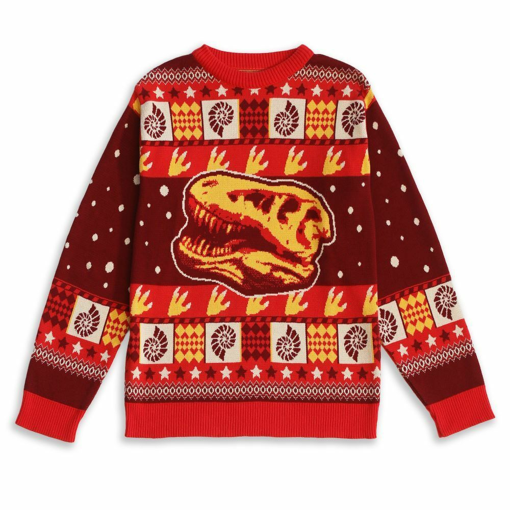 1000x1000_t_rex_skull_christmas_jumper_1.jpg T. rex Skull Christmas Jumper