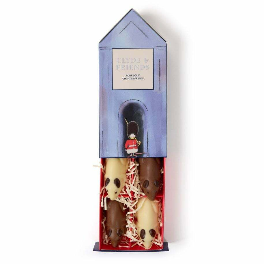 Guard Mouse Sentry Box with Chocolate Mice