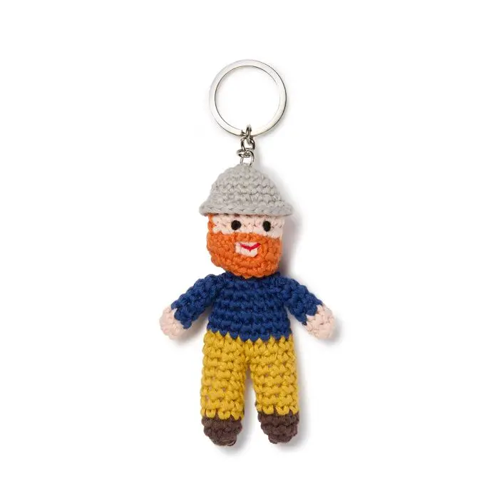 Vincent van Gogh Crochet Keyring