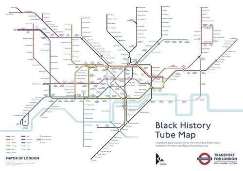 Black History Tube Map