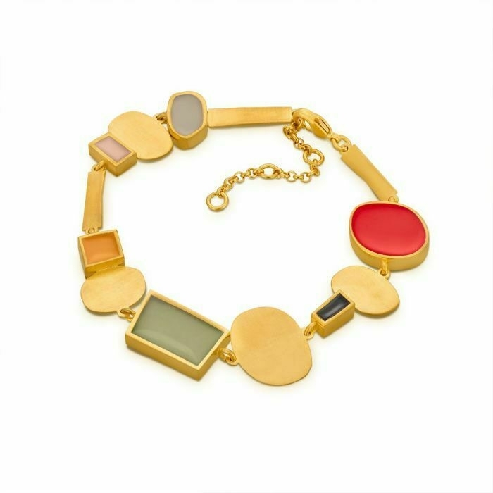 Collage Shapes Bracelet