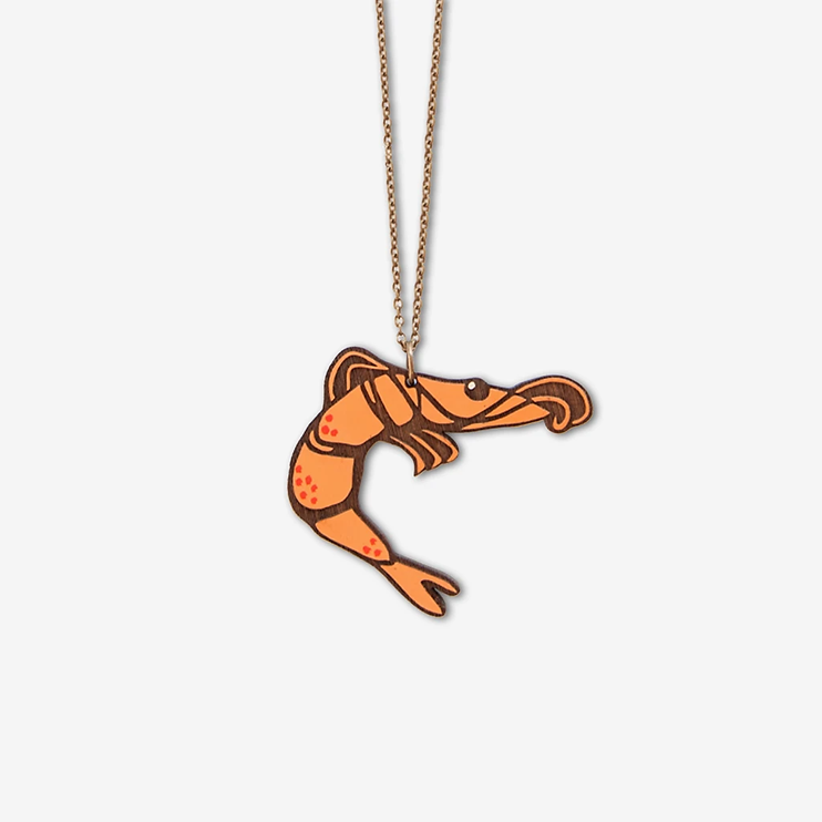 King Prawn Necklace 