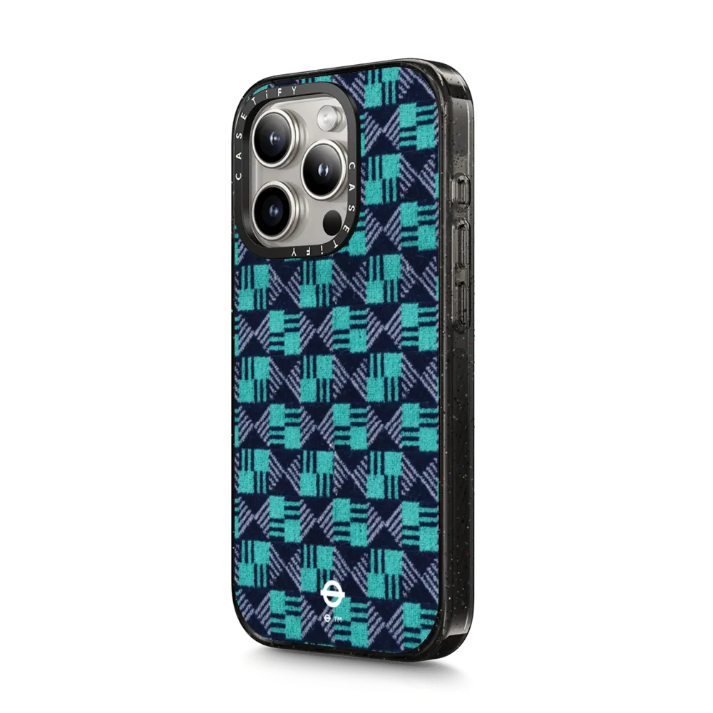 Moquette Impact Phone Case - Aqua Edition