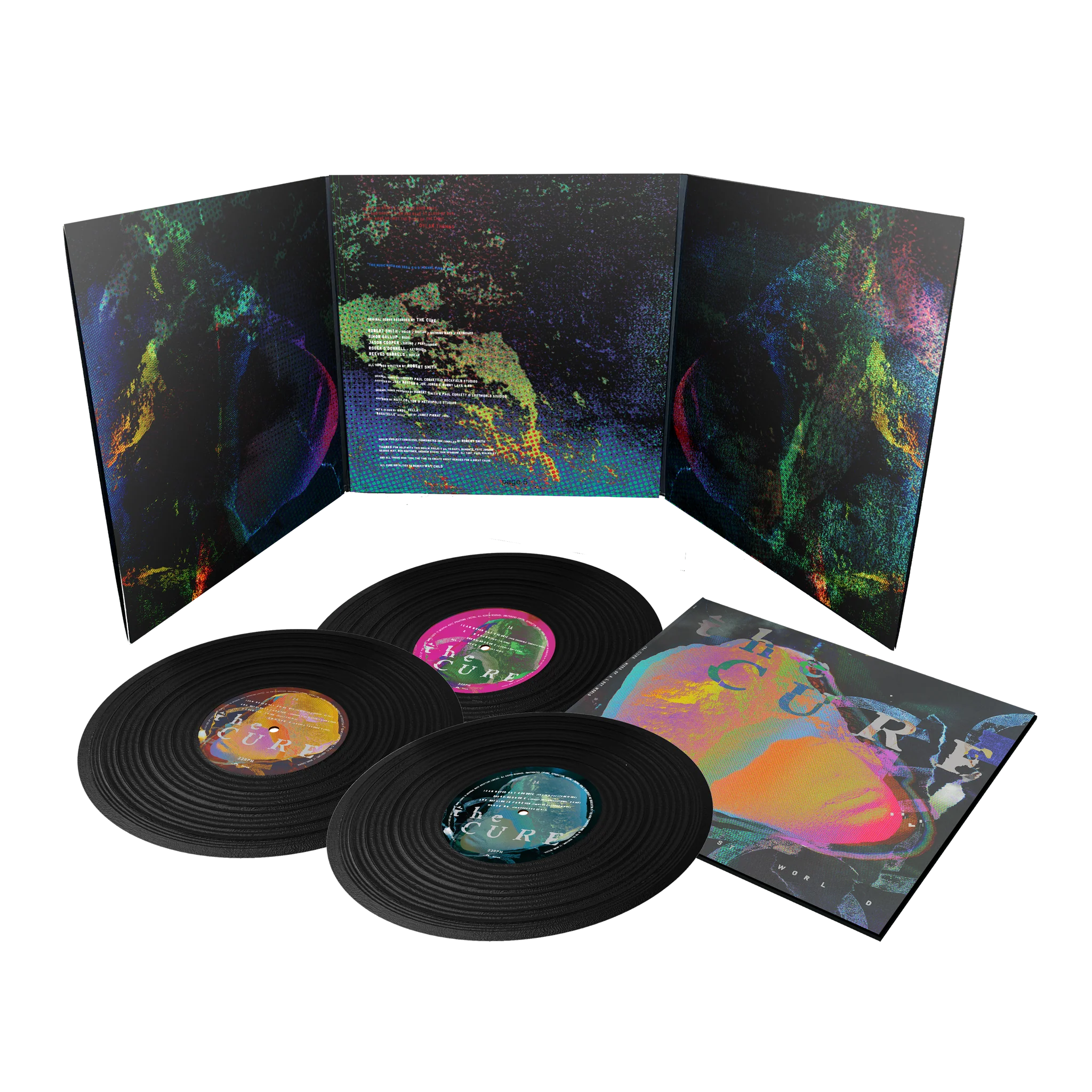 Mixes Of A Lost World Deluxe Tri-Gatefold 3LP