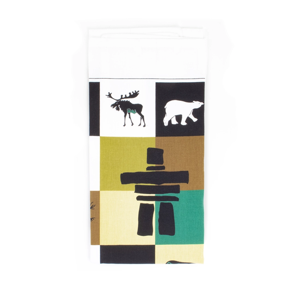 Inukshuk Tea towel