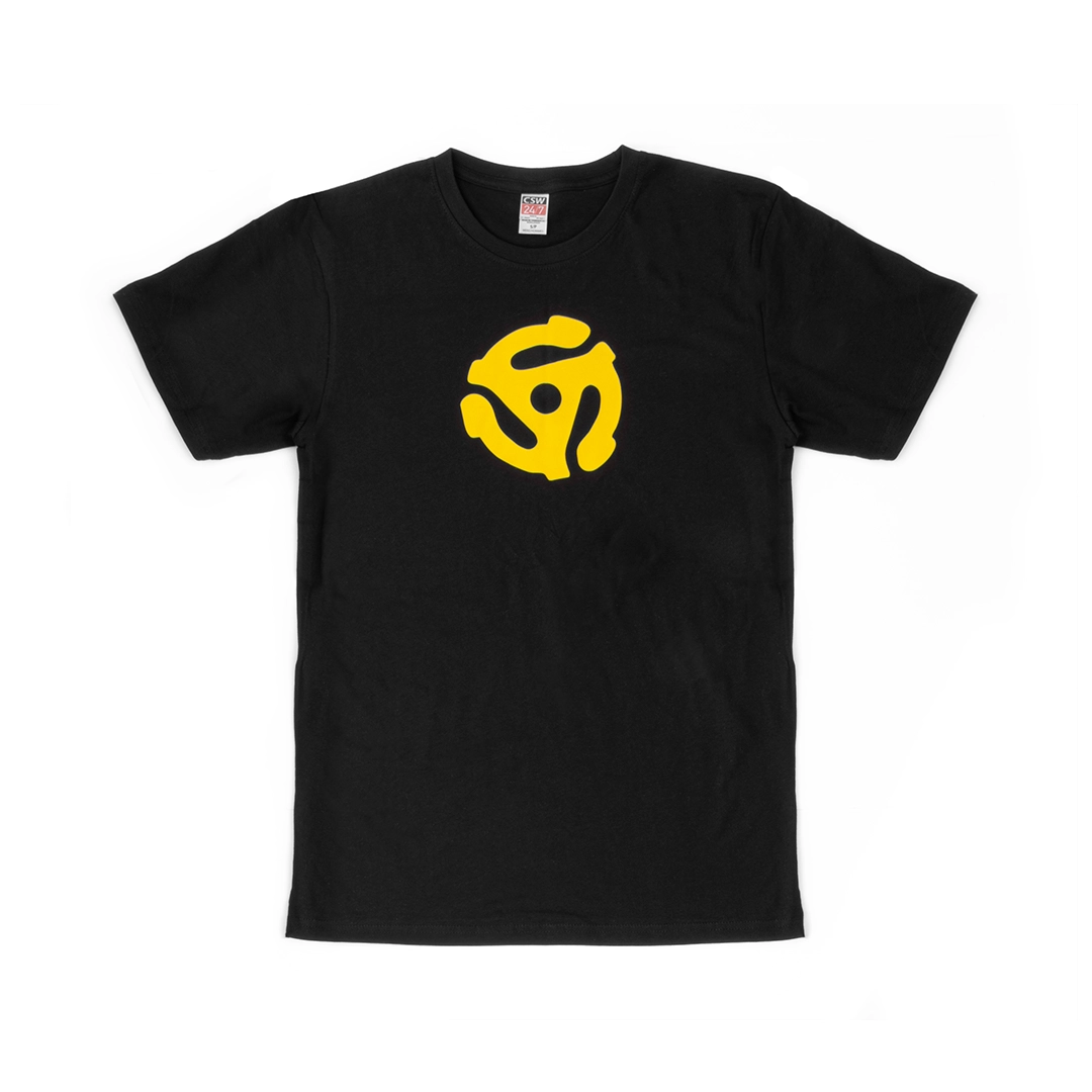 Vinyl Record 45 RPM Adapter T-Shirt