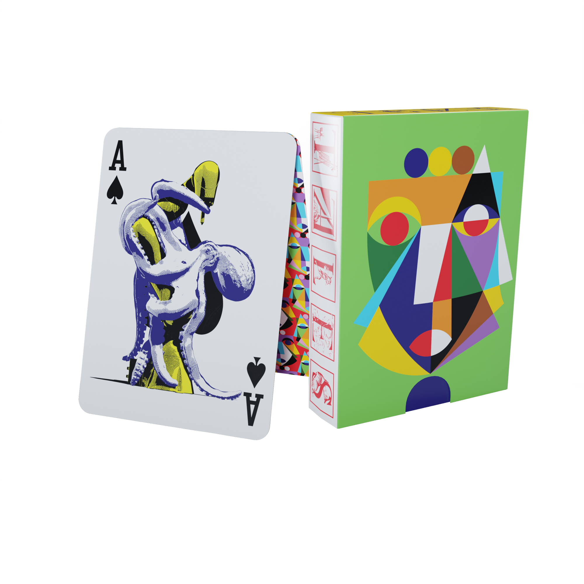Mark Pritchard & Thom Yorke  Tall Tales Playing Cards