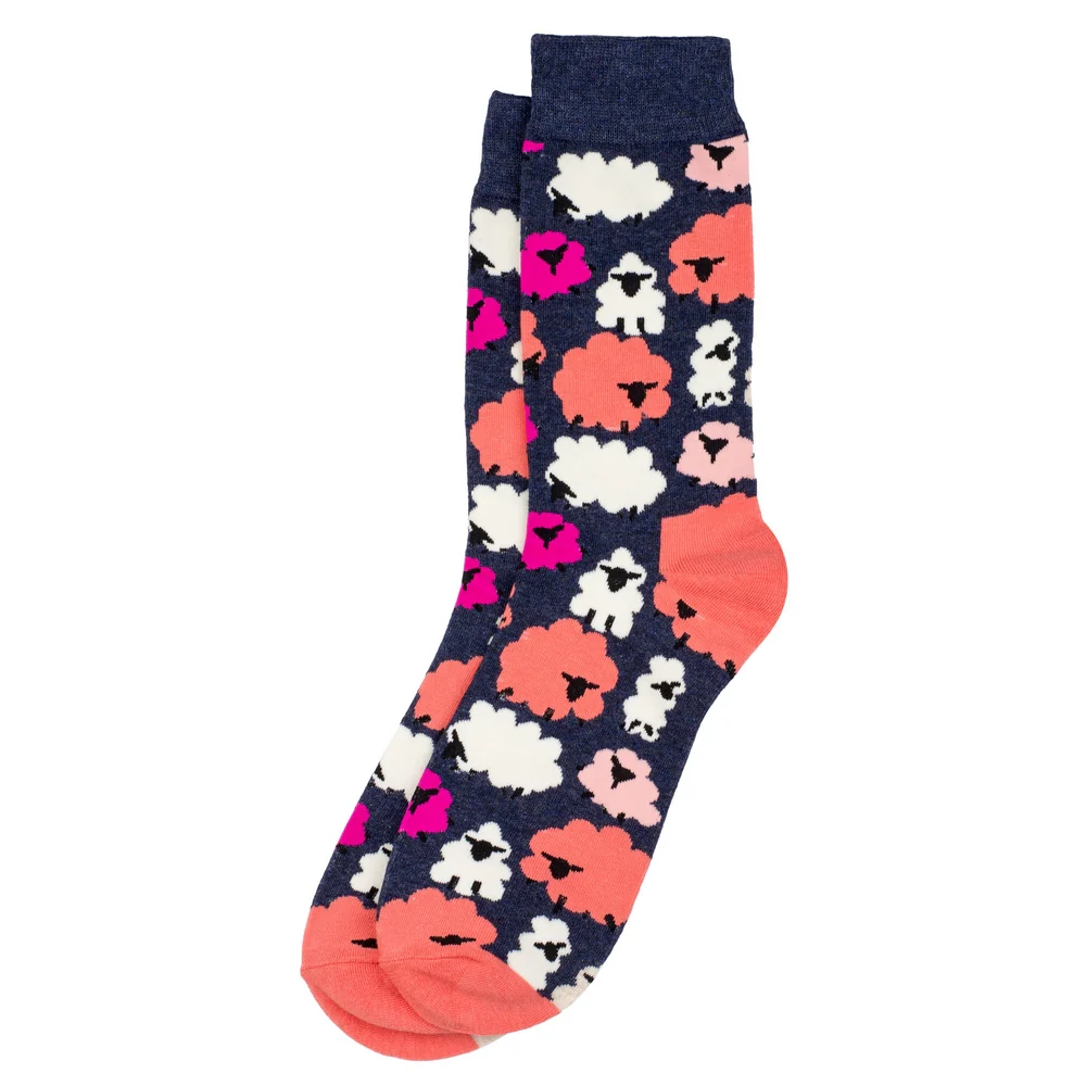 Sheep Flock Grey Socks