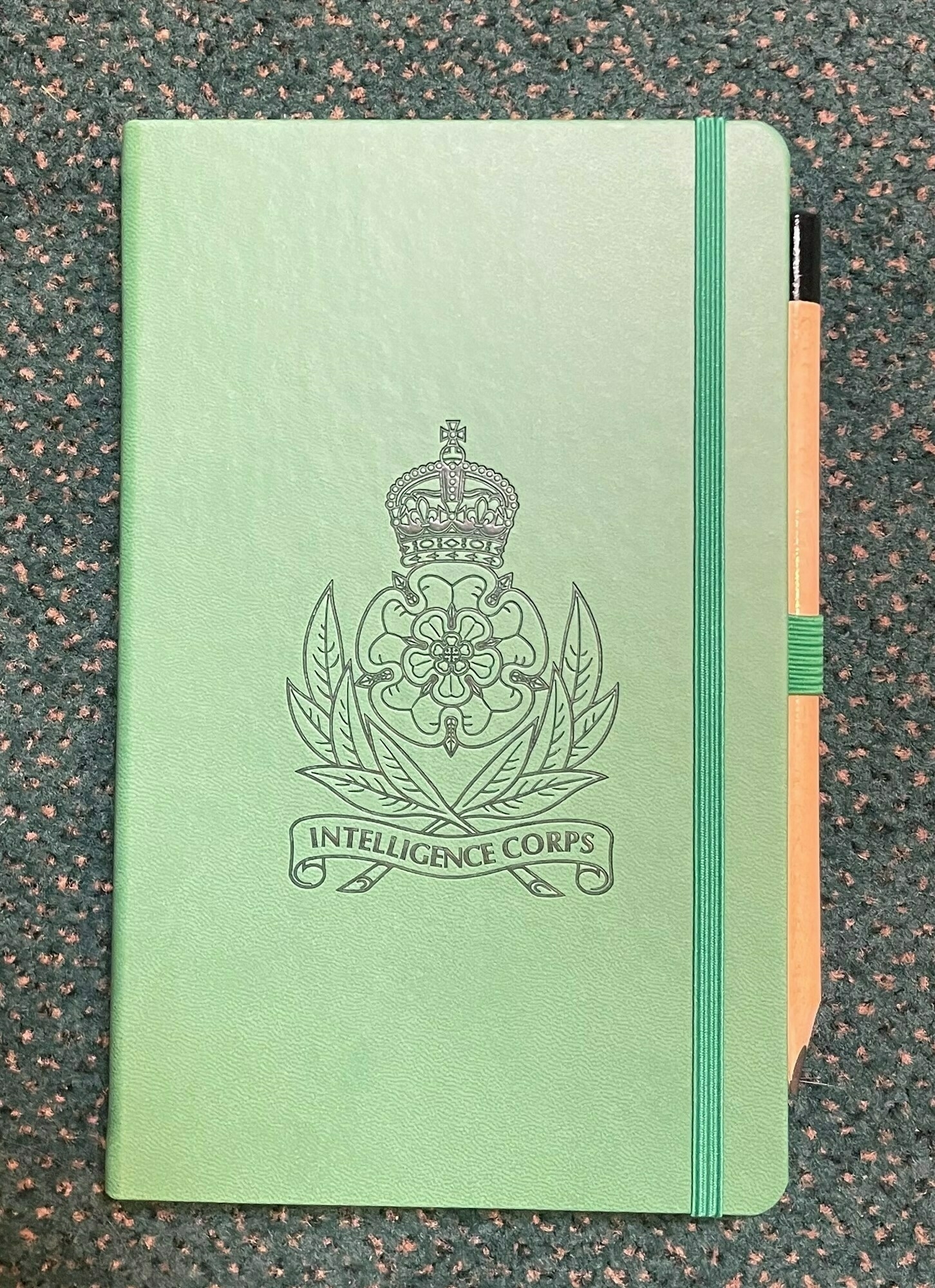 Castelli Notebook with Pencil - King's Crown