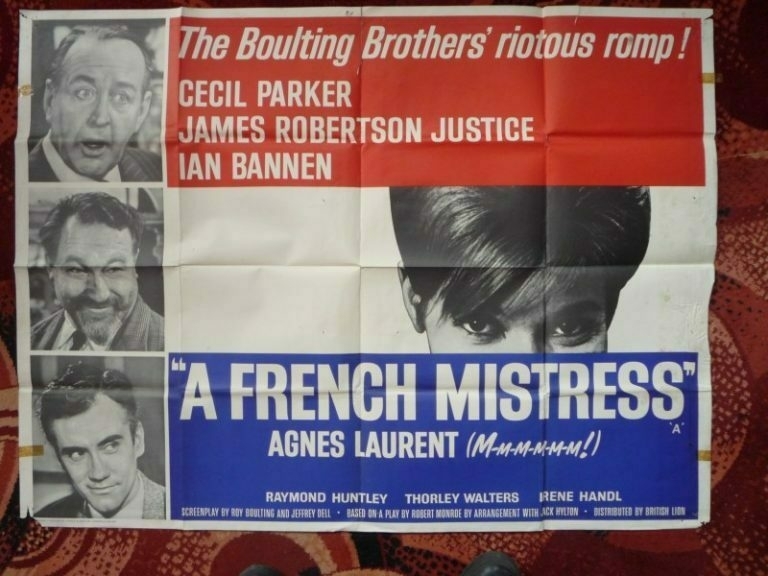 A French Mistress (1960) poster