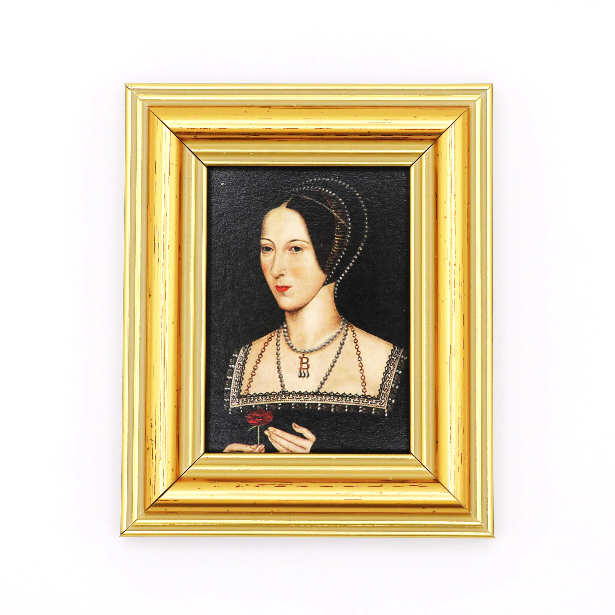 Anne Boleyn Gold Framed Magnet