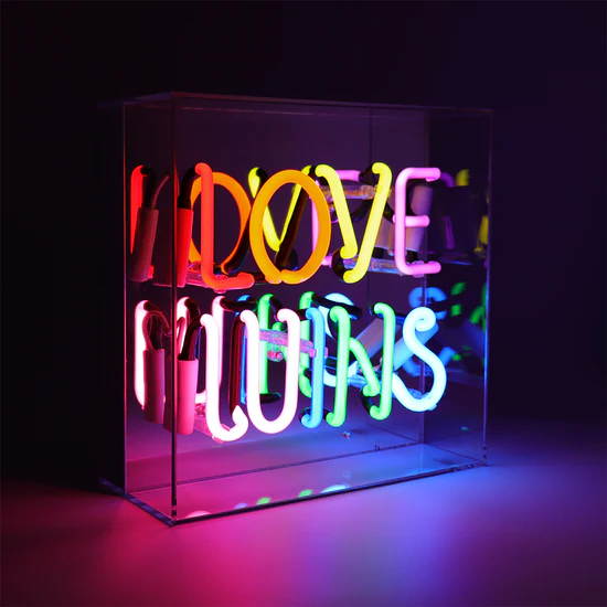 Love Wins Neon Sign
