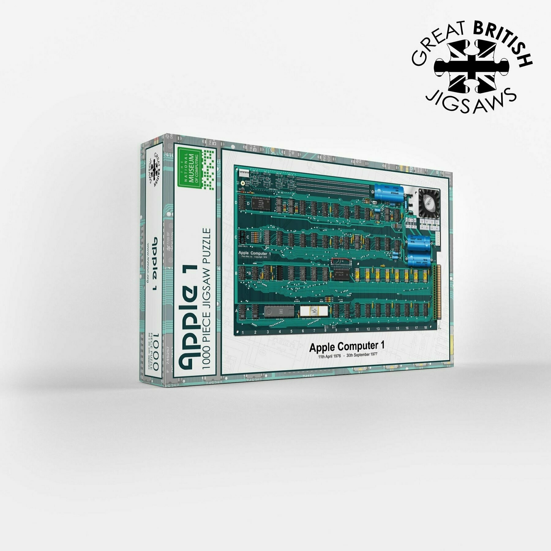 Apple 1 motherboard jigsaw