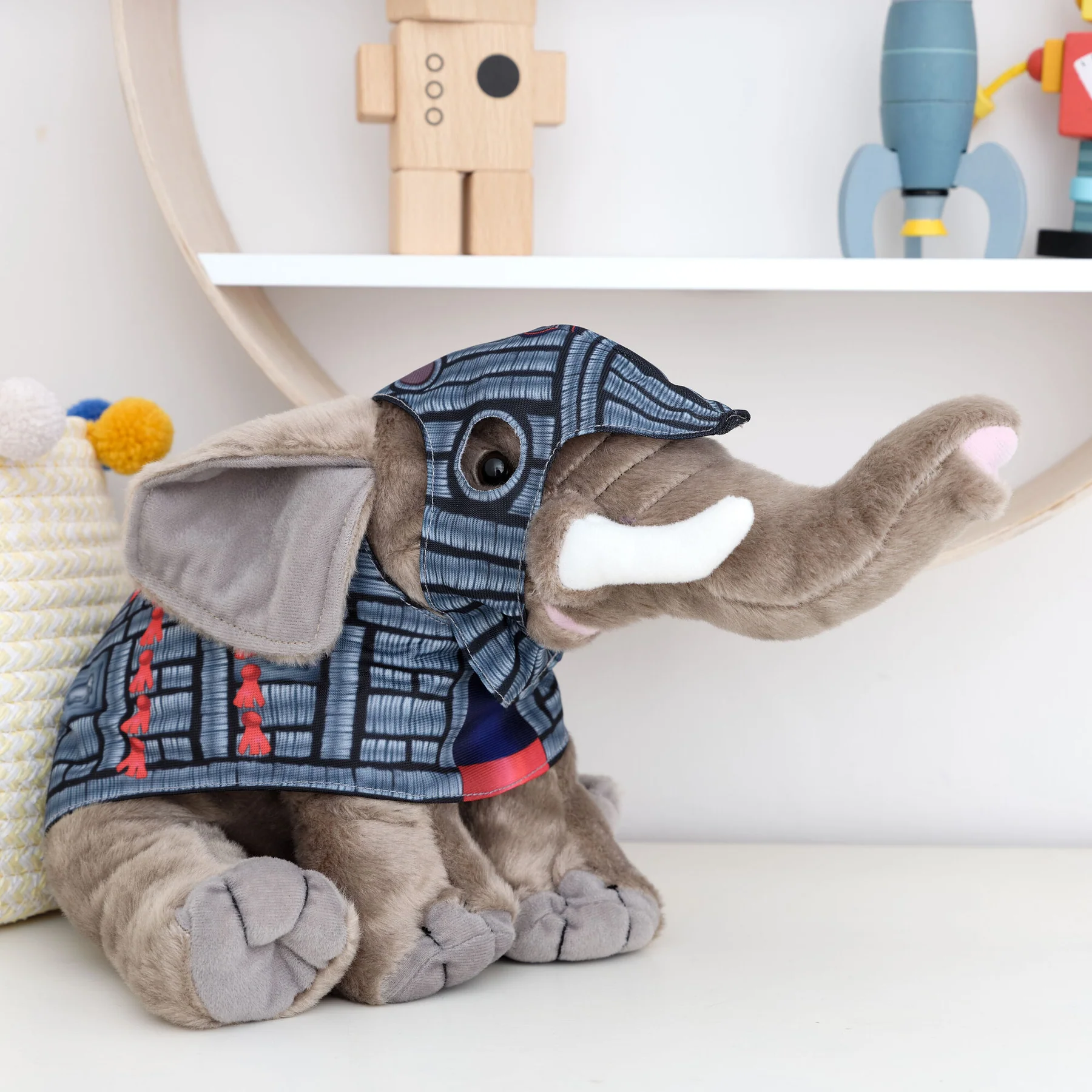 Armoured Elephant soft toy