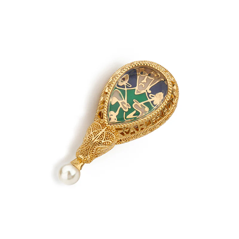 Alfred Jewel Brooch