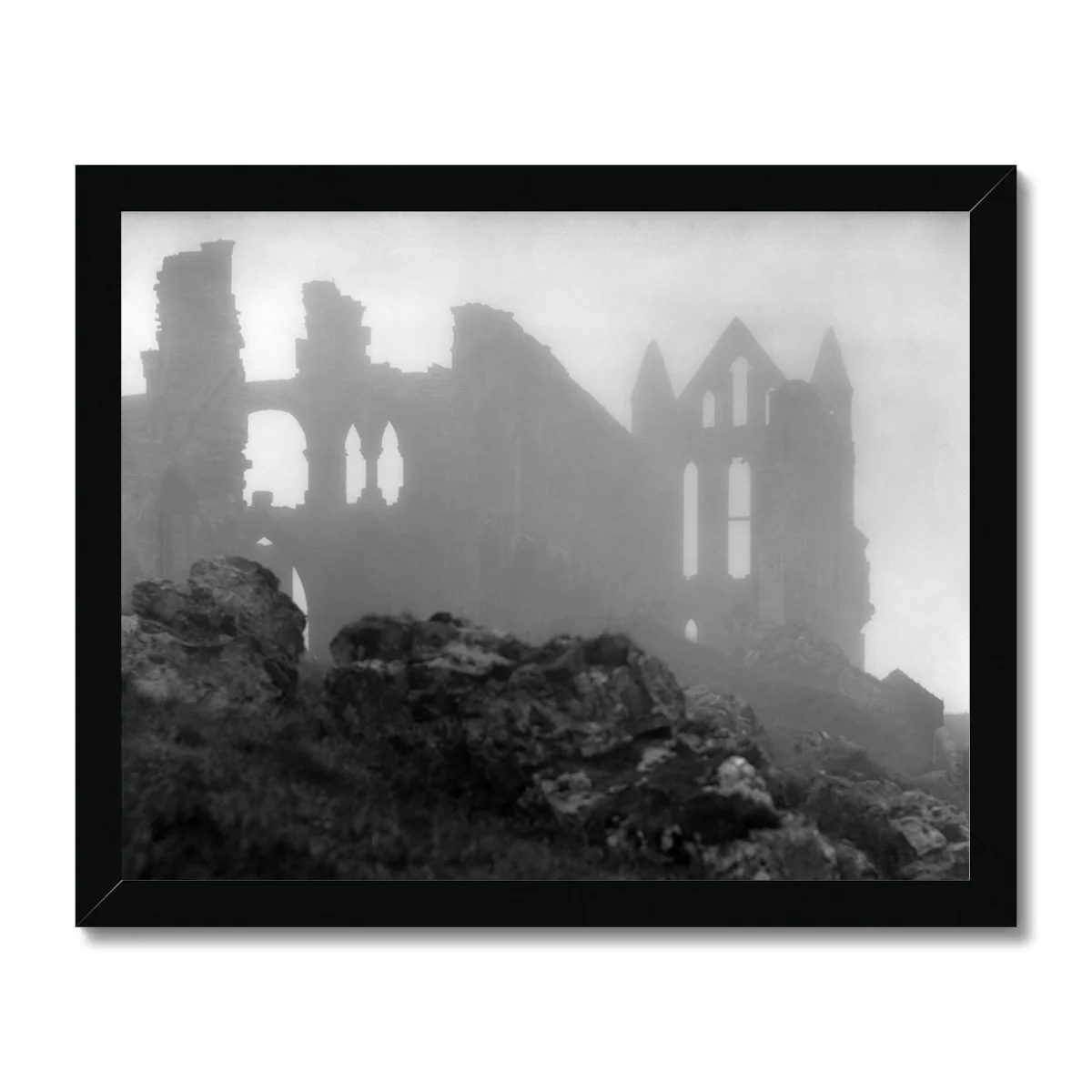 The Abbey of St Hilda Framed Print