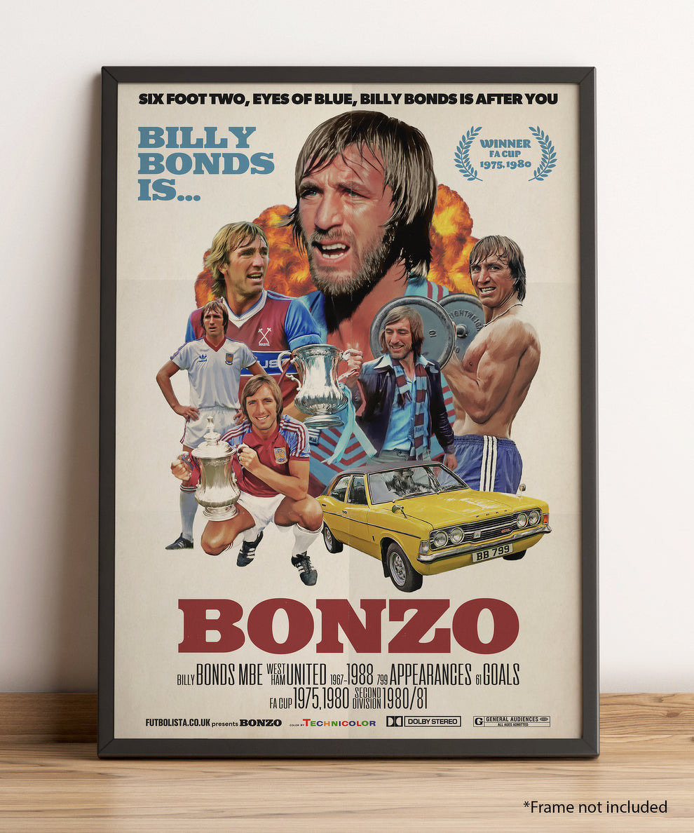BILLYBONDSBONZOVINTAGEMOVIEPOSTERPRINTFramed.jpg BONZO