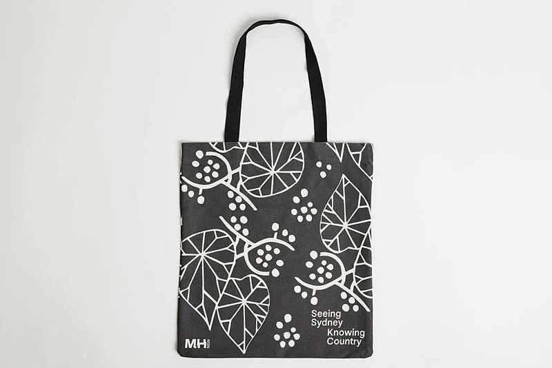 Bin Bin Vine Cotton Tote Bag