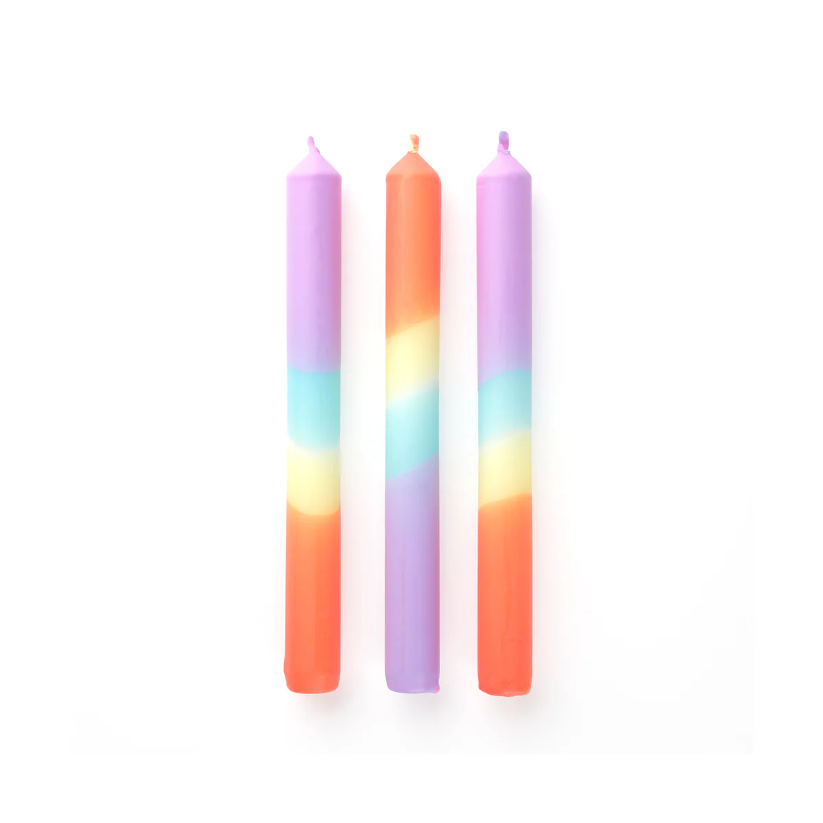 Trio of Dip Dye Heliogabal Candles