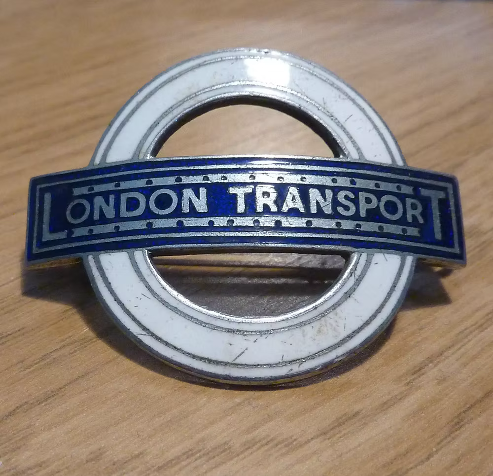 London Transport Cap Badge