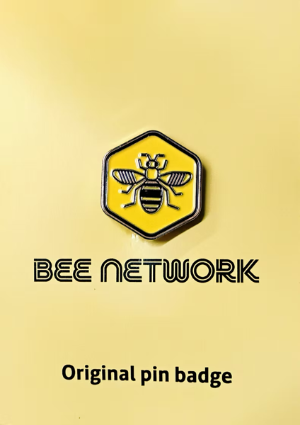 Bee Network Pin Badge