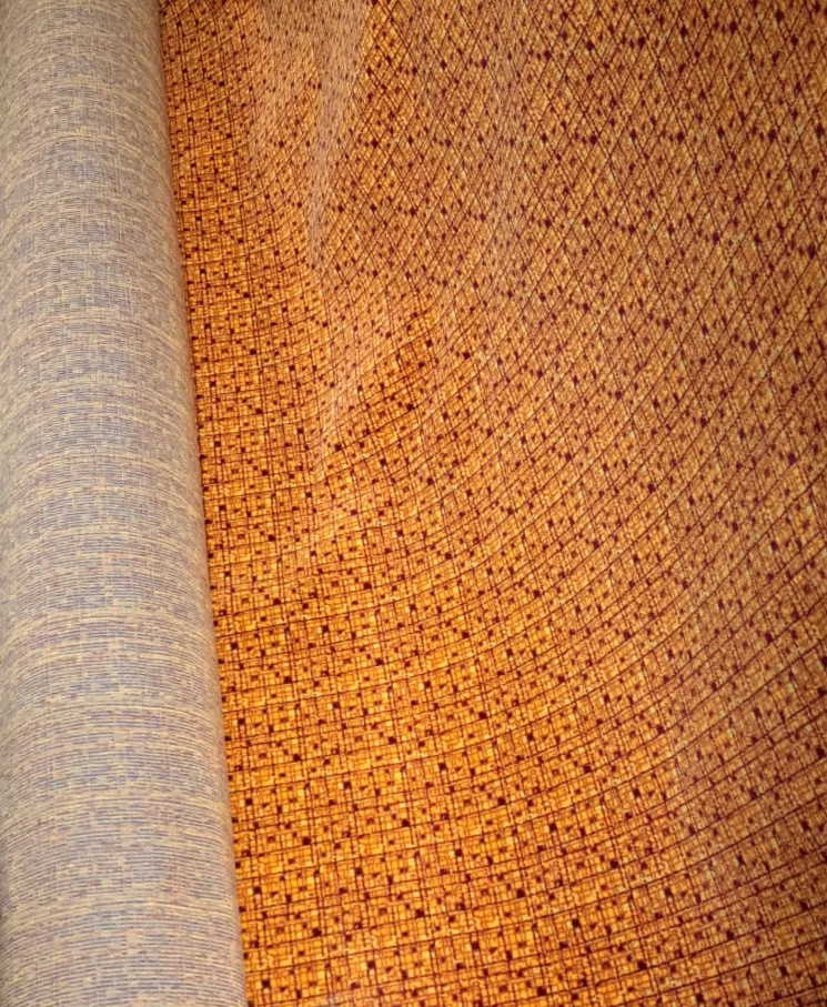 Moquette Fabric Roll - Selnec Orange