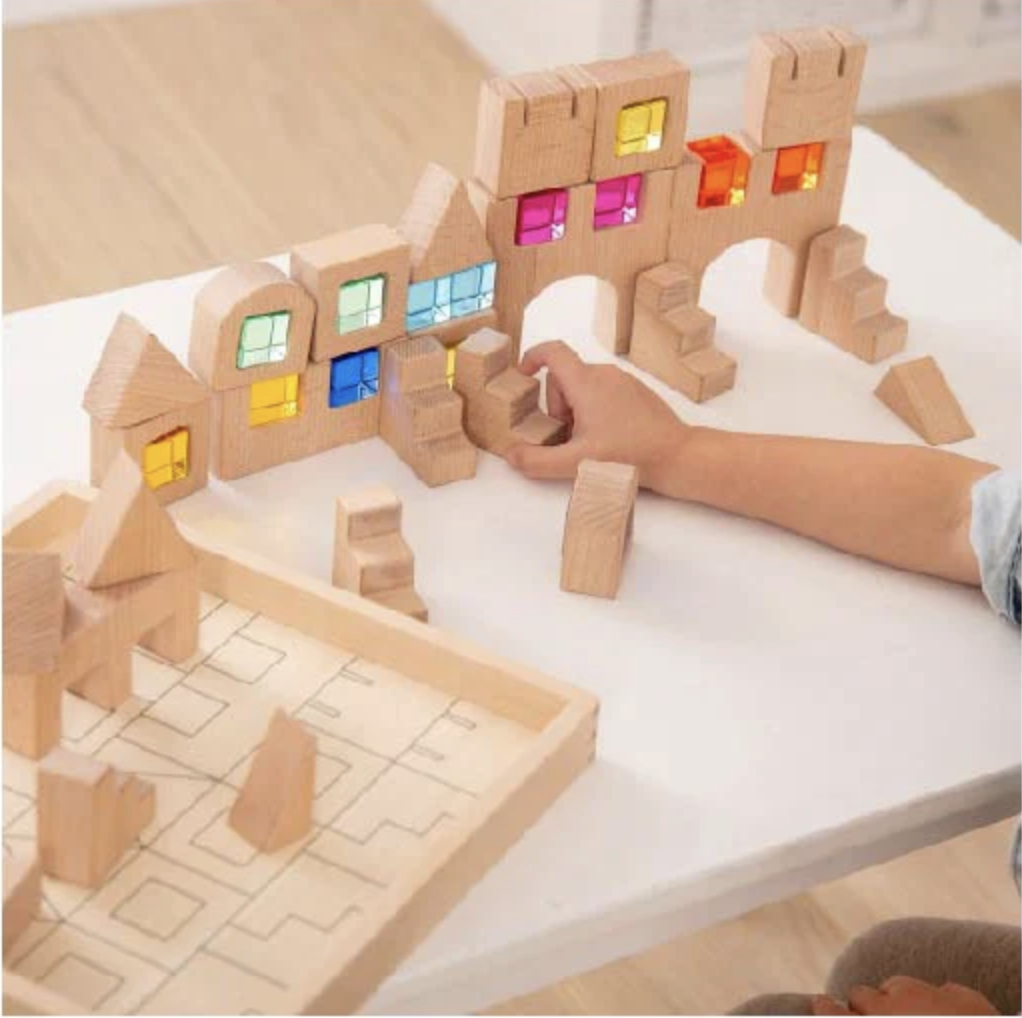 Gem Cubes and Blocks Building Set