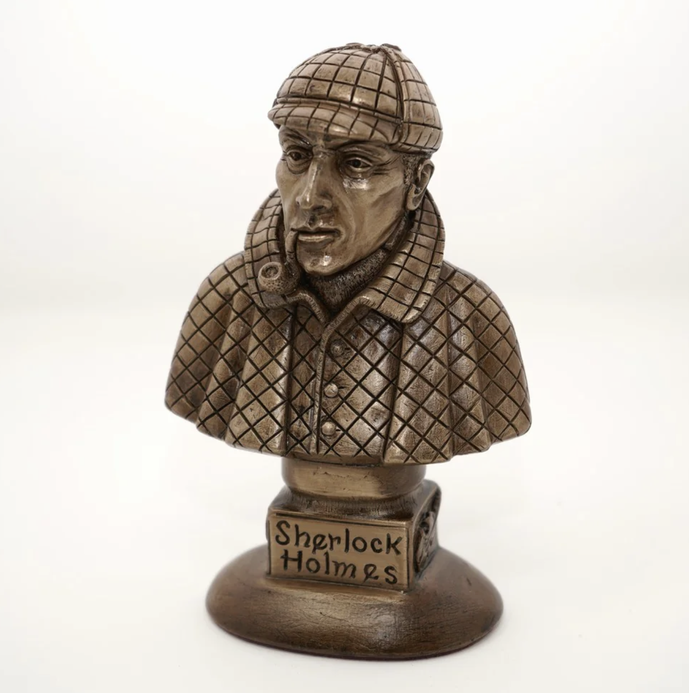 Large bust of sherlock holmes