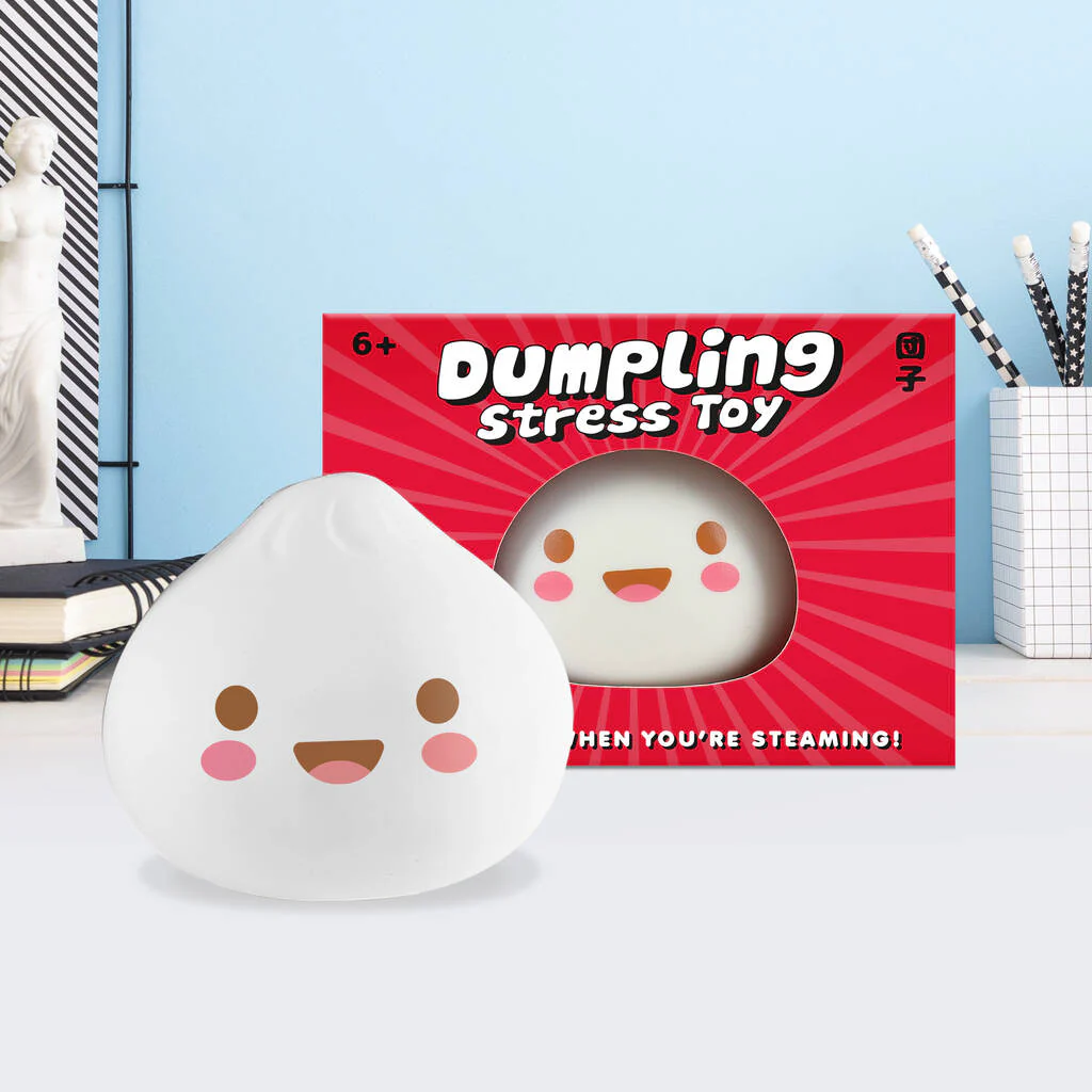 Dumpling Delight Squeeze Your Stress Away with Our Adorable Dumpling Stress Toy