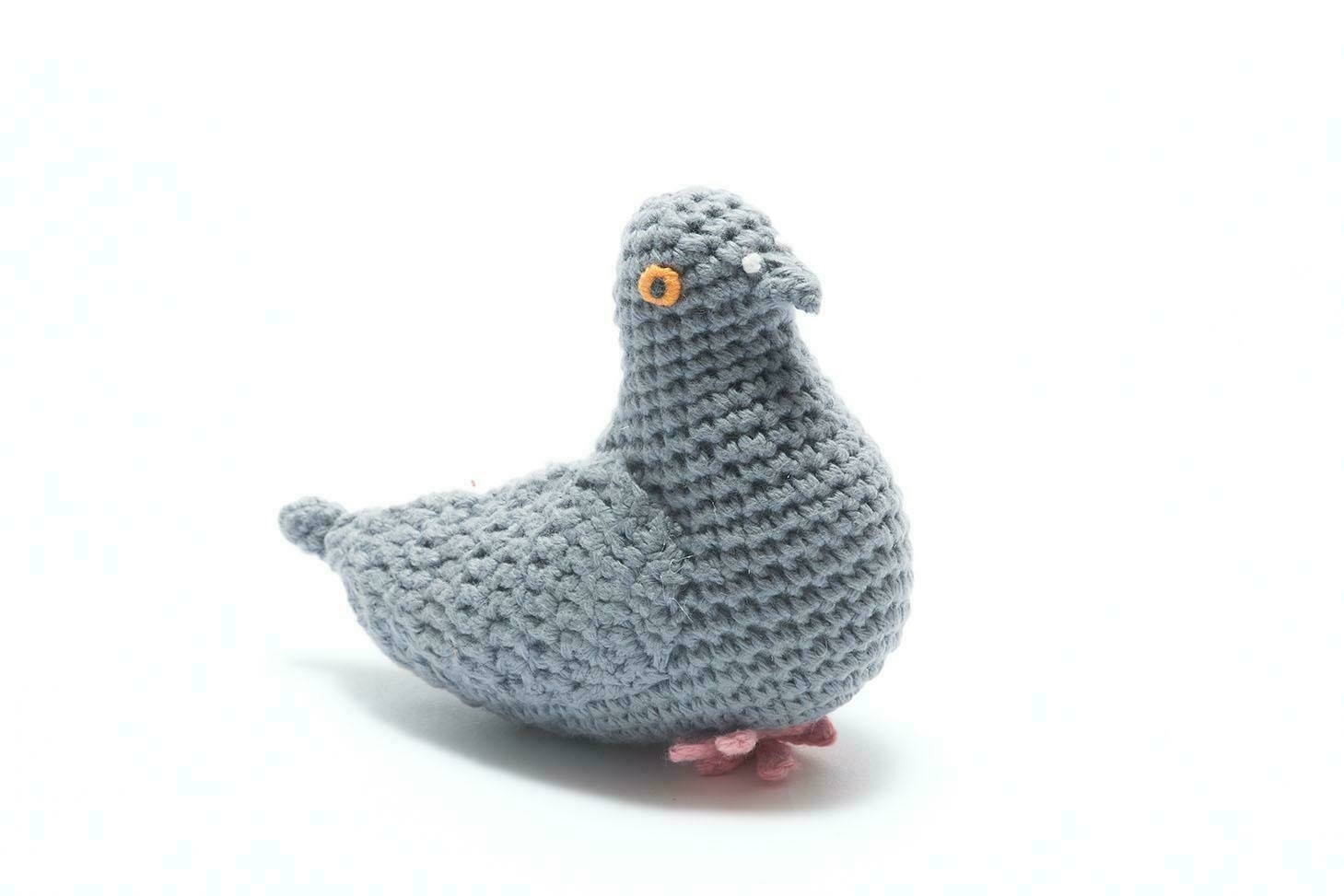 Fair Trade Crochet Pigeon