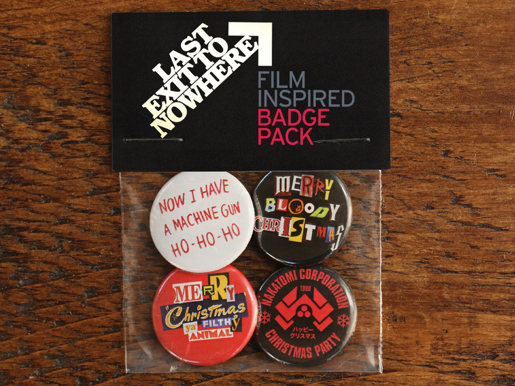 Christmas Badge Pack inspired by Christmas films