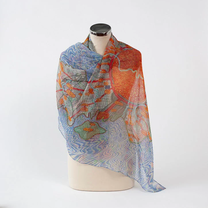 Grayson's Art Club Silk Scarf by Grayson Perry