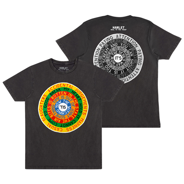 Adult T Shirt: Hamlet Hail To The Thief Circle