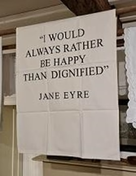 Brontë Quote Tea Towel: Jane Eyre