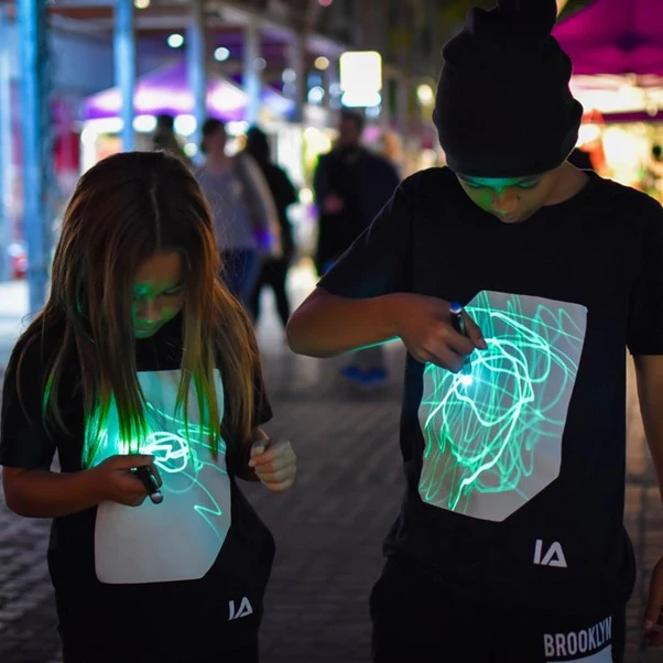 Luminous t-shirts