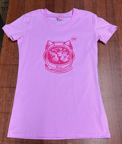 Ladies Buzz Shirt.