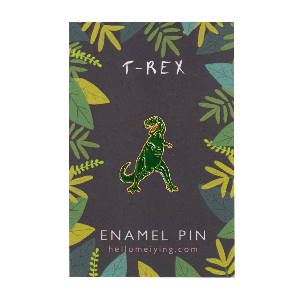 T. rex Enamel Pin