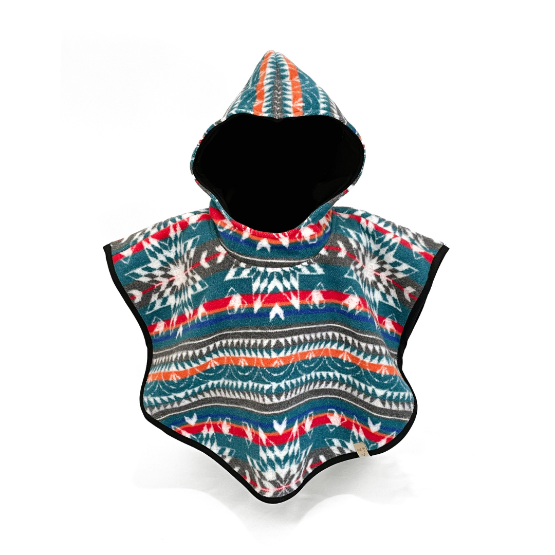 Kids Poncho, Nibi by Mini Tipi