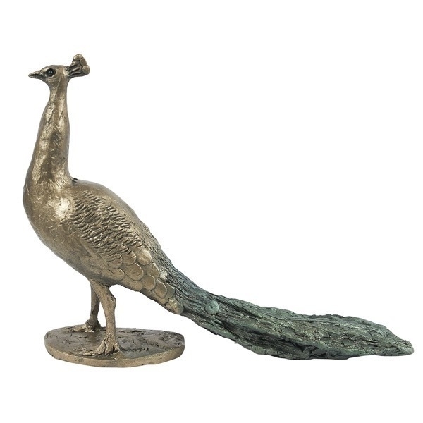 Peacock Sculpture