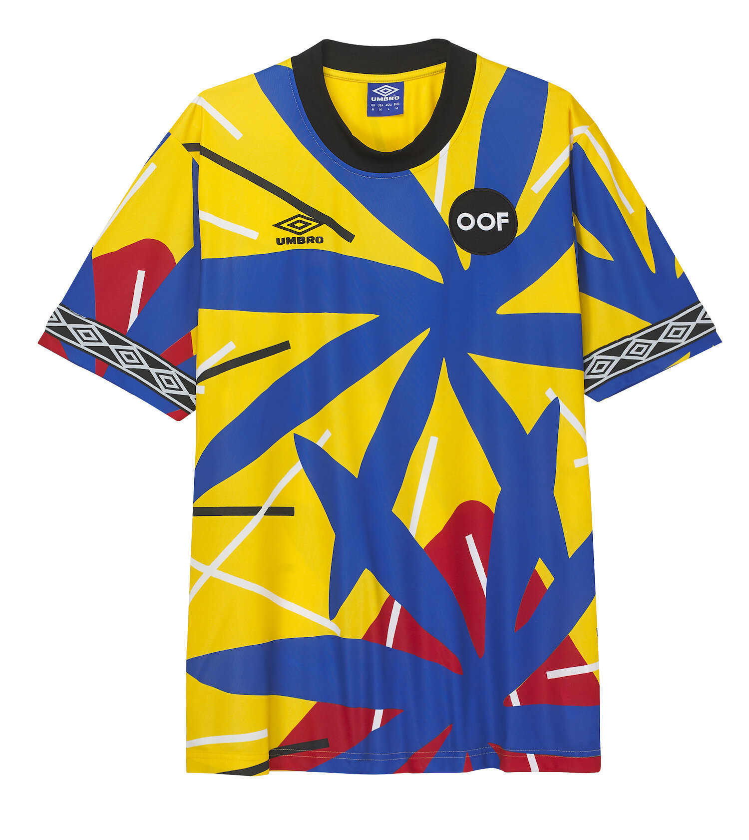 Rhys Coren football shirt for OOF x UMBRO