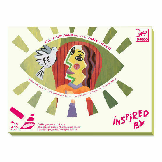 Picasso inspired collage kit