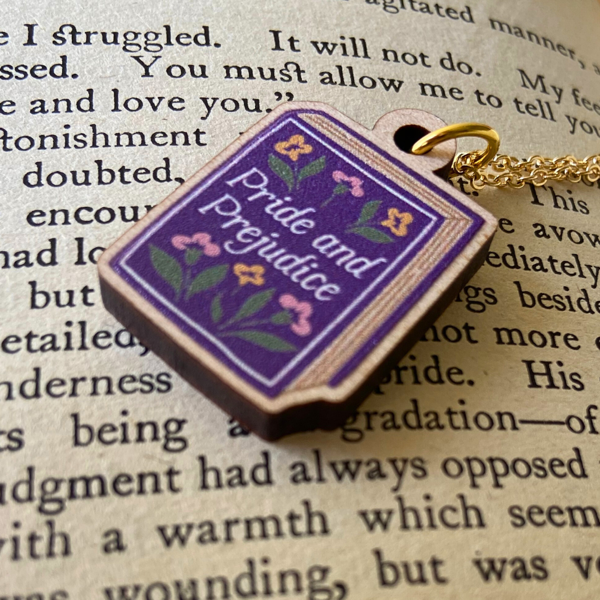 Pride and Prejudice Necklace