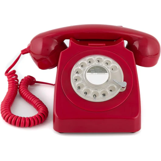 Red Vintage Telephone