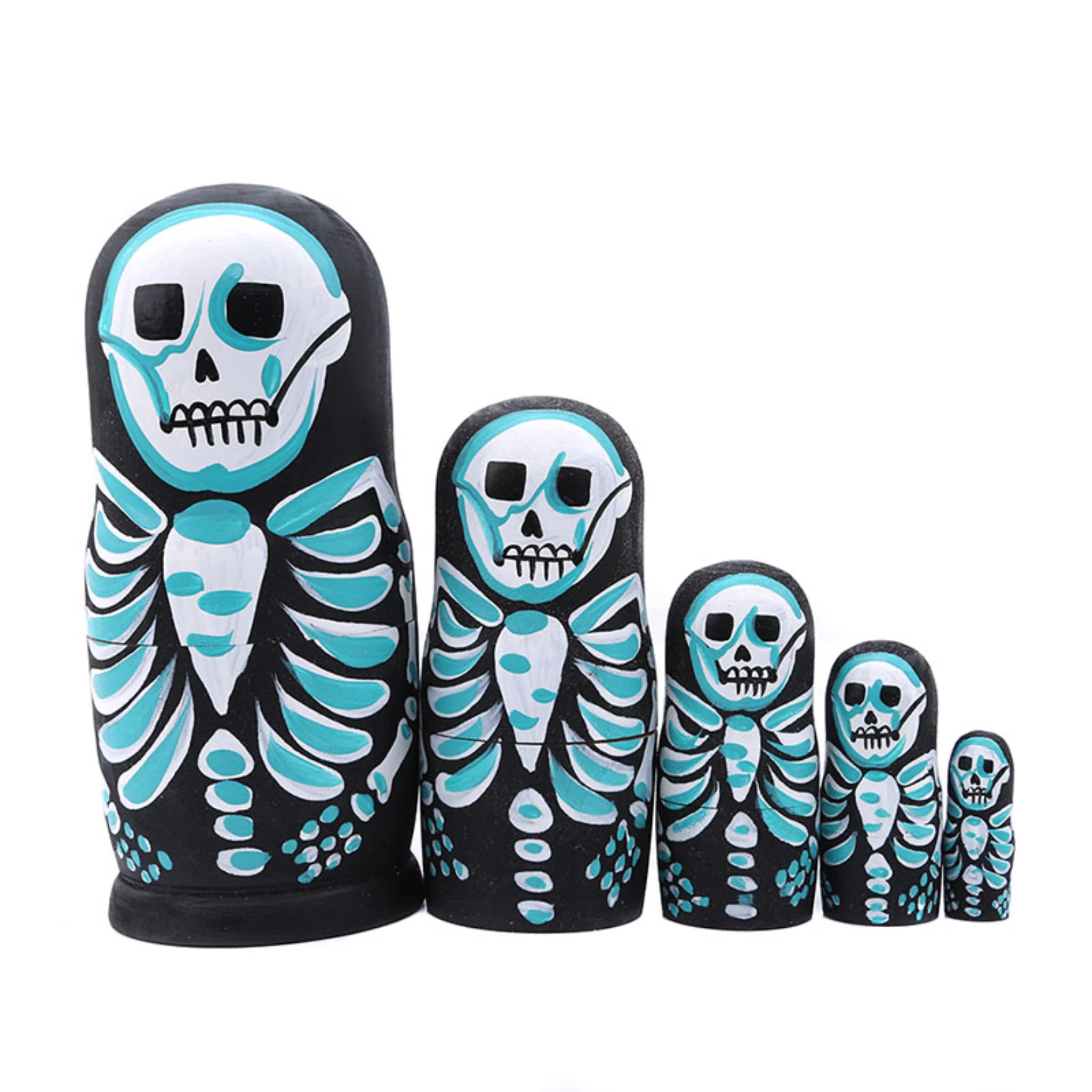 Skeleton Russian Dolls