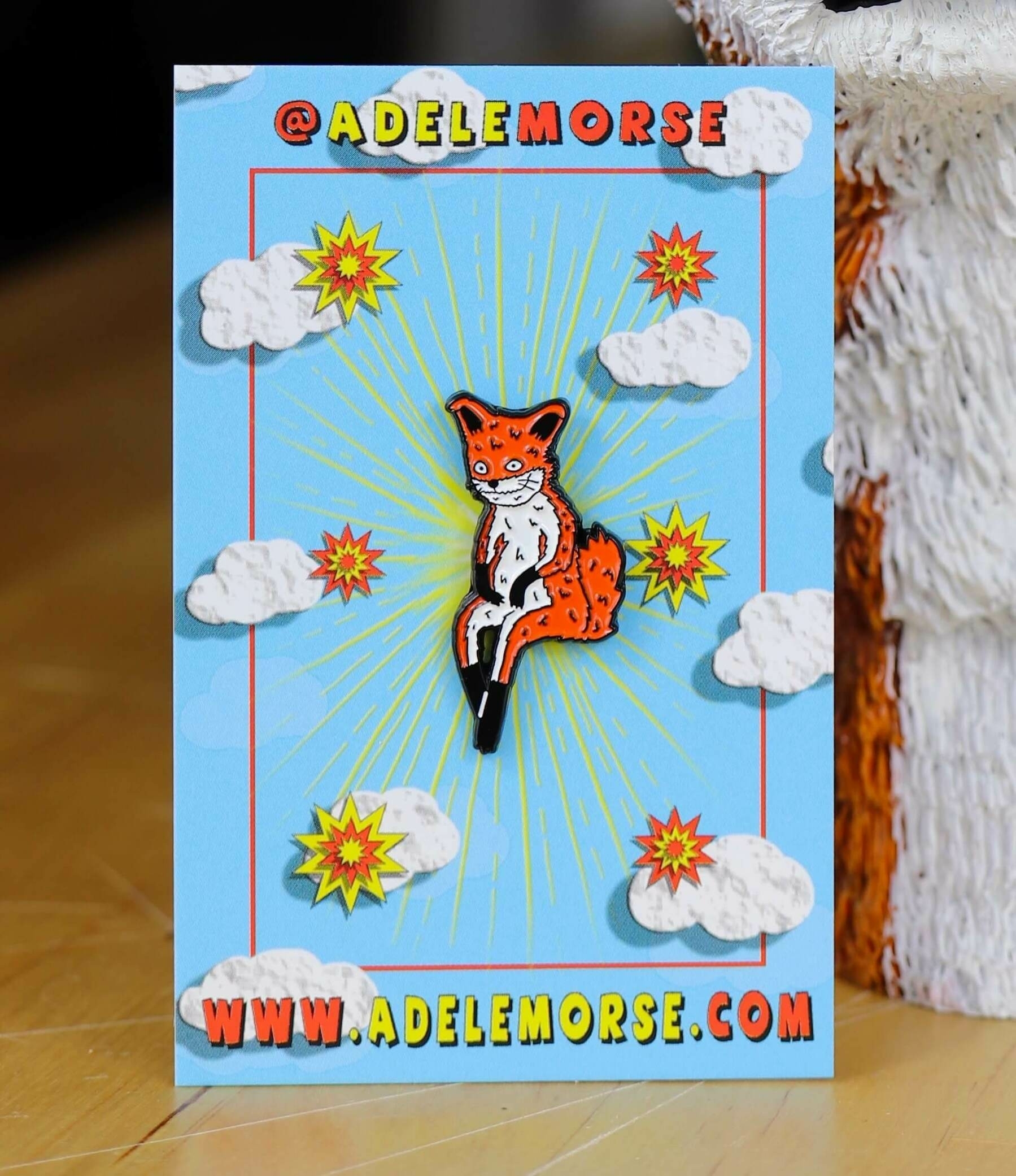 Fox Soft Enamel Pin