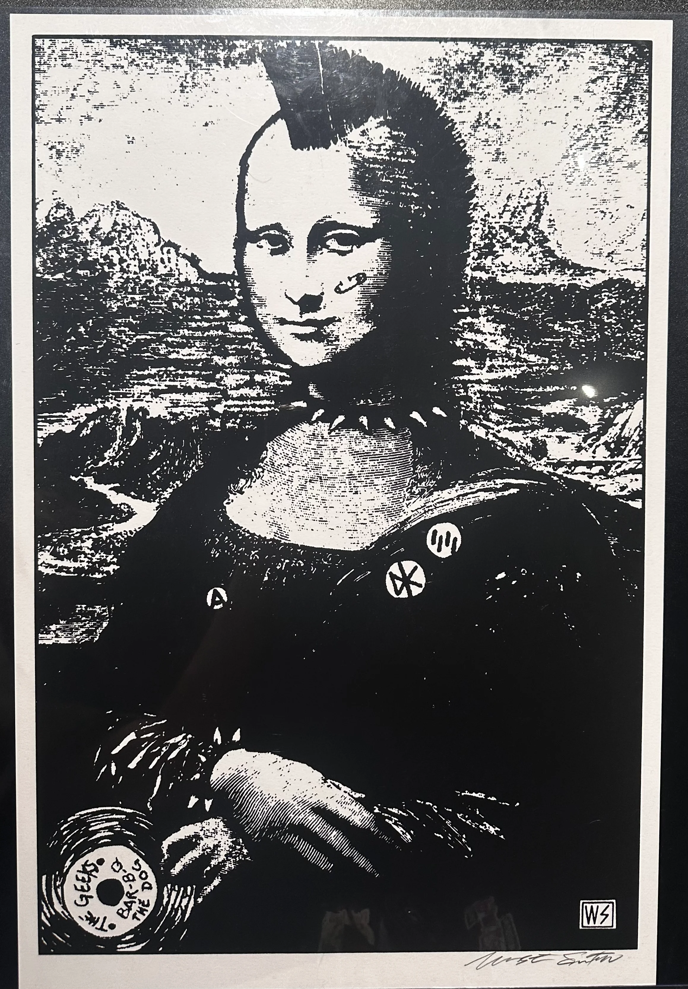 Print - Winston Smith, Mohawk Mona, 16x24